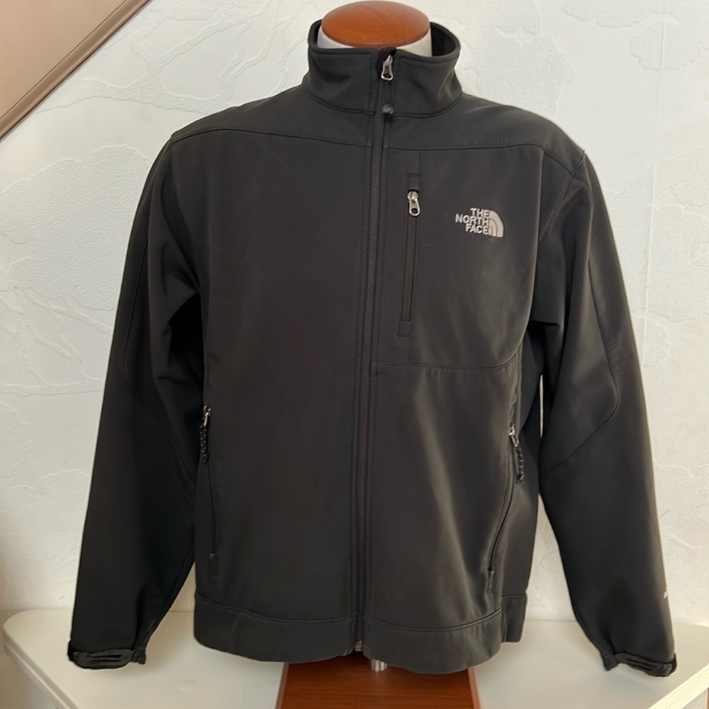 NORTH FACE Men’s Black Long Sleeve Zip Apex Bionic Jacket Size L